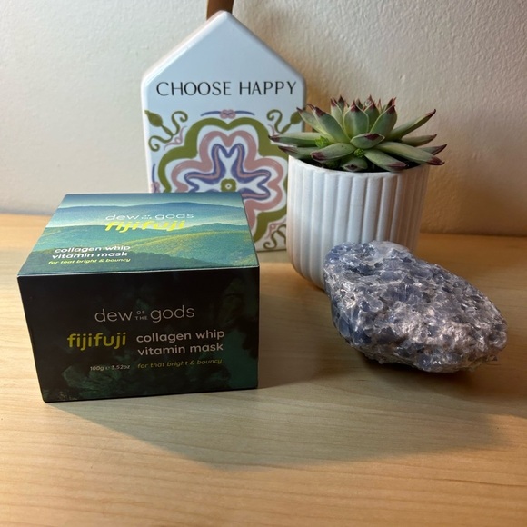 Dew of the Gods Fijifuji Collagen Whip Vitamin Mask NEW - Picture 3 of 3